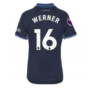 Tottenham Hotspur Timo Werner #16 Bortatröja Kvinnor 2023-24 Kortärmad